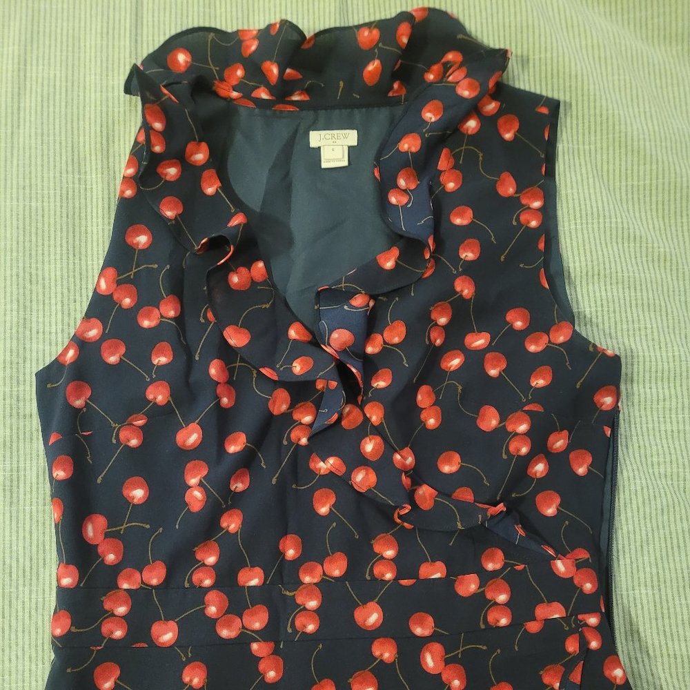 JCrew Cherry Dress